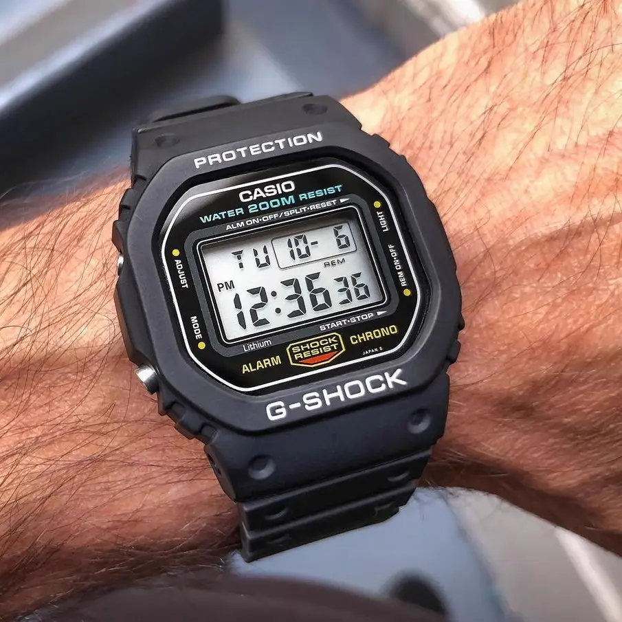 卡西歐G-Shock DW-5600E-1V（方形黑色）