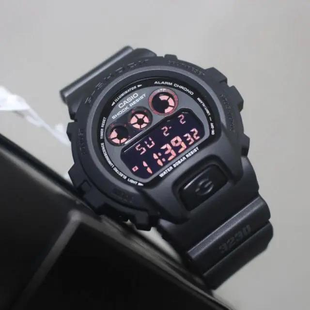 卡西歐G-Shock DW-6900MS-1（軍用黑色）