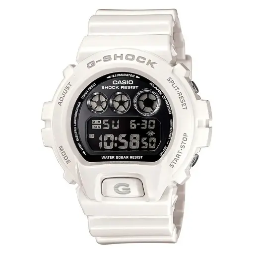 卡西歐G-Shock DW-6900NB-7（白色和銀色）