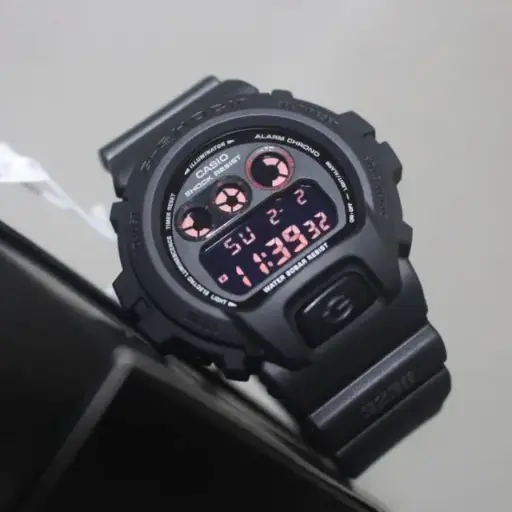 卡西歐G-Shock DW-6900MS-1（軍用黑色）